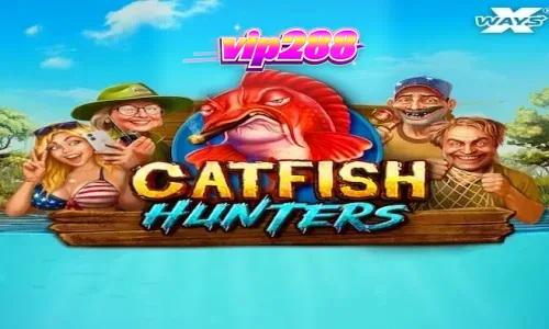 Tampilan visual slot Catfish Hunters dengan suasana sungai Mississippi yang gelap
